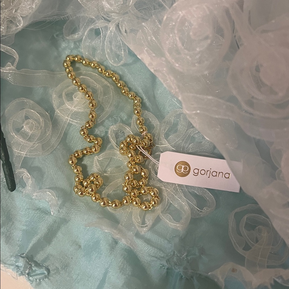 Gorjana Classic Gold Bead Necklace - Picture 3 of 17